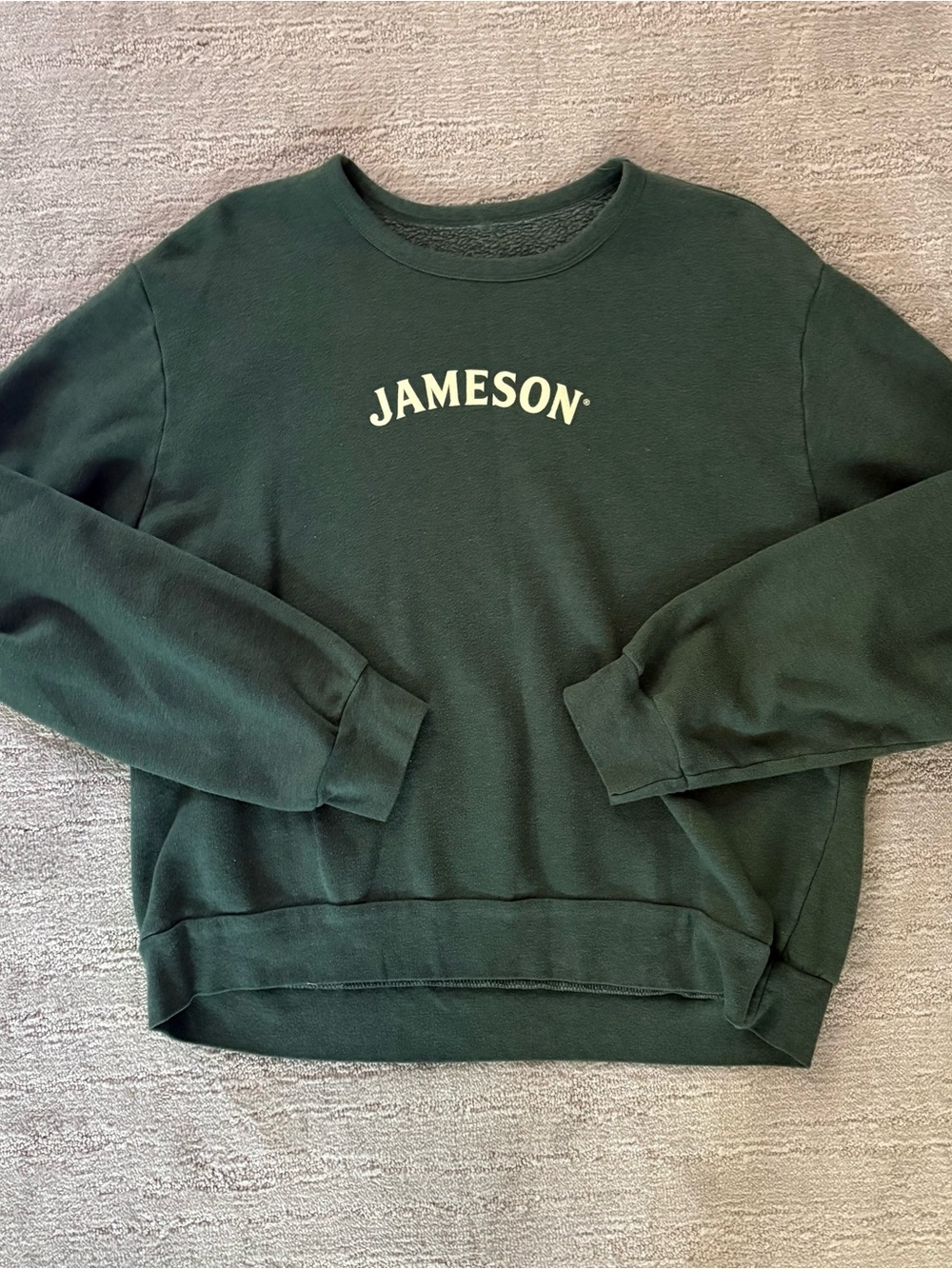 Vintage Jameson Irish Whiskey Green Crewneck Sweatshirt Gorpcore M/L